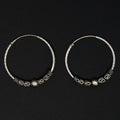 925 Sterling Silber Balicreole 24 mm Silber Ohrring Ohrschmuck