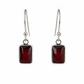 Granat Silberohrringe Silberschmuck