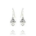 Hand der Fatima Ohrringe Silber SCHMUCK