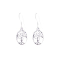 Kleiner Lebensbaum Silber Ohrringe Silberschmuck