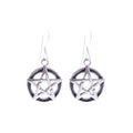 Pentagramm Silber Ohrringe Silberschmuck