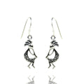 Kokopelli Silberohrringe