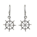 Silber Ohrhänger Steuerrrad Ohrschmuck Silber
