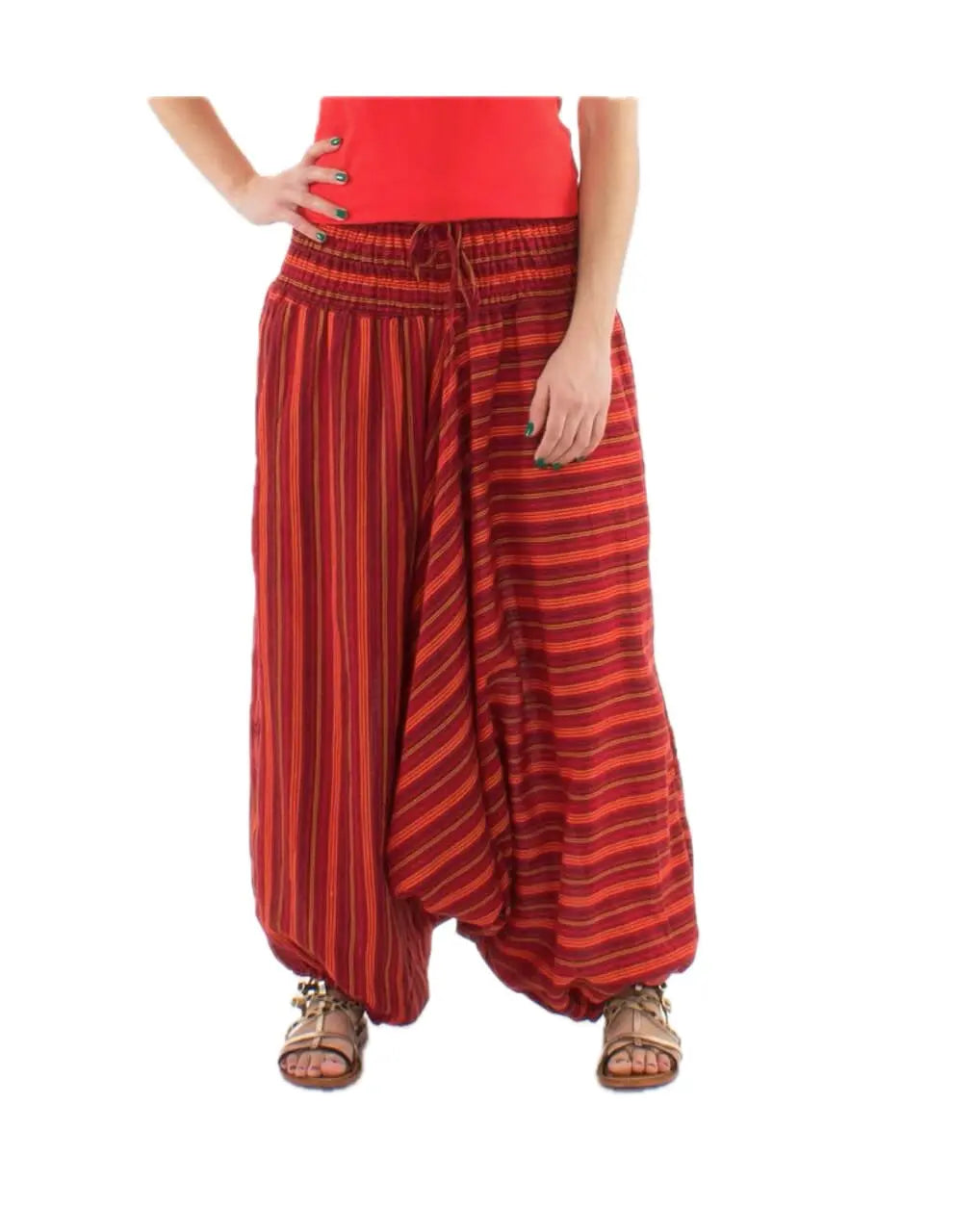 Coline Afghani-Hose tief Pumphose Goa Hosen SALE
