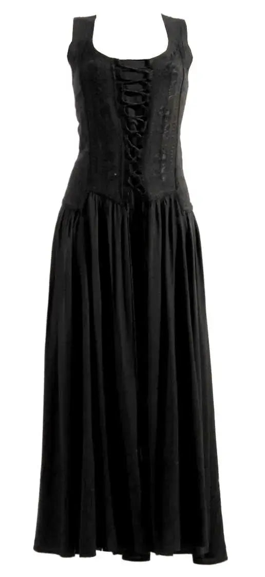 Coline Corsagekleid, lang mittelalterliches Design