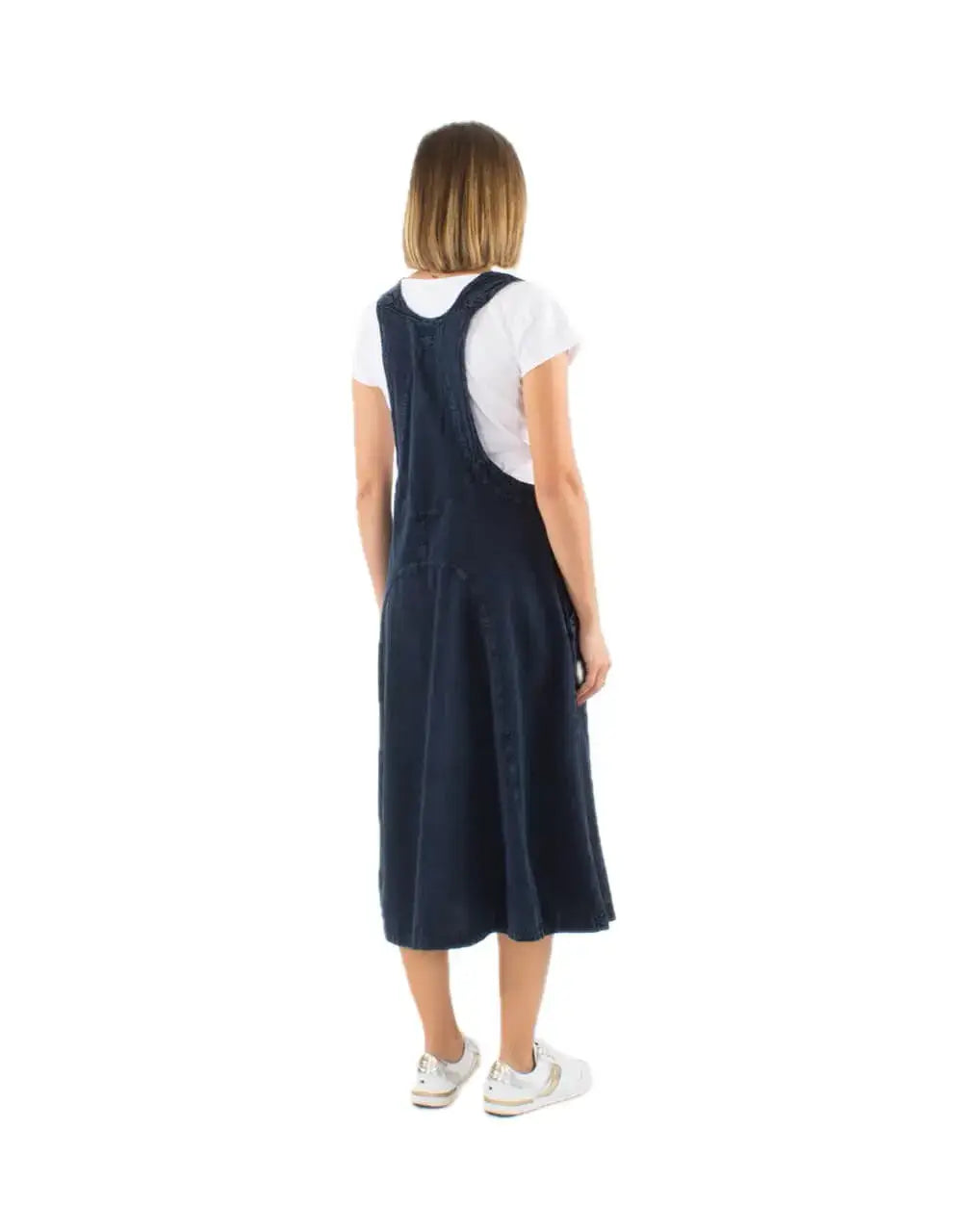 Coline Latzkleid Marble-Batik