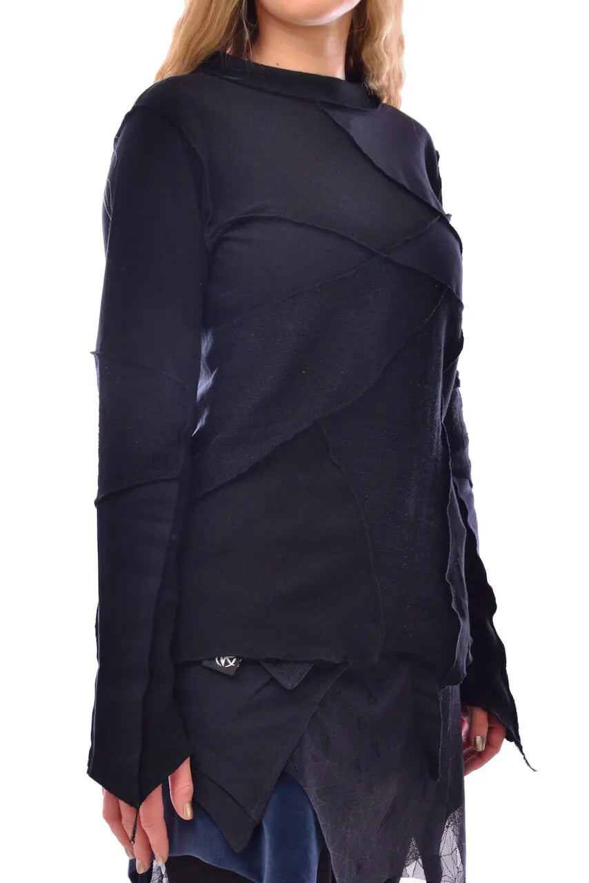 Anki langämliges Patchwork Elfen Shirt