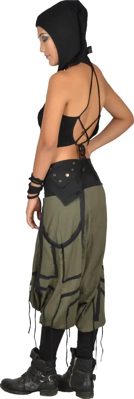 Anki Haremhosen Fransen Pumphose Goa Hose