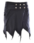 ANKI Zipfel Wickelrock Sheela – Verstellbarer Boho-Rock mit Tasche