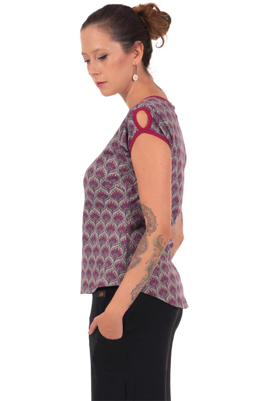 Chapati Design Shirt Tiziana Bio Baumwolle Kleidung Online