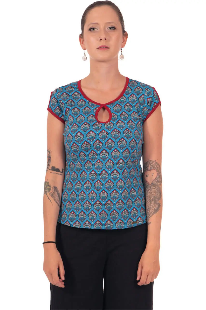 Chapati Design Shirt Tiziana Bio Baumwolle Kleidung Online
