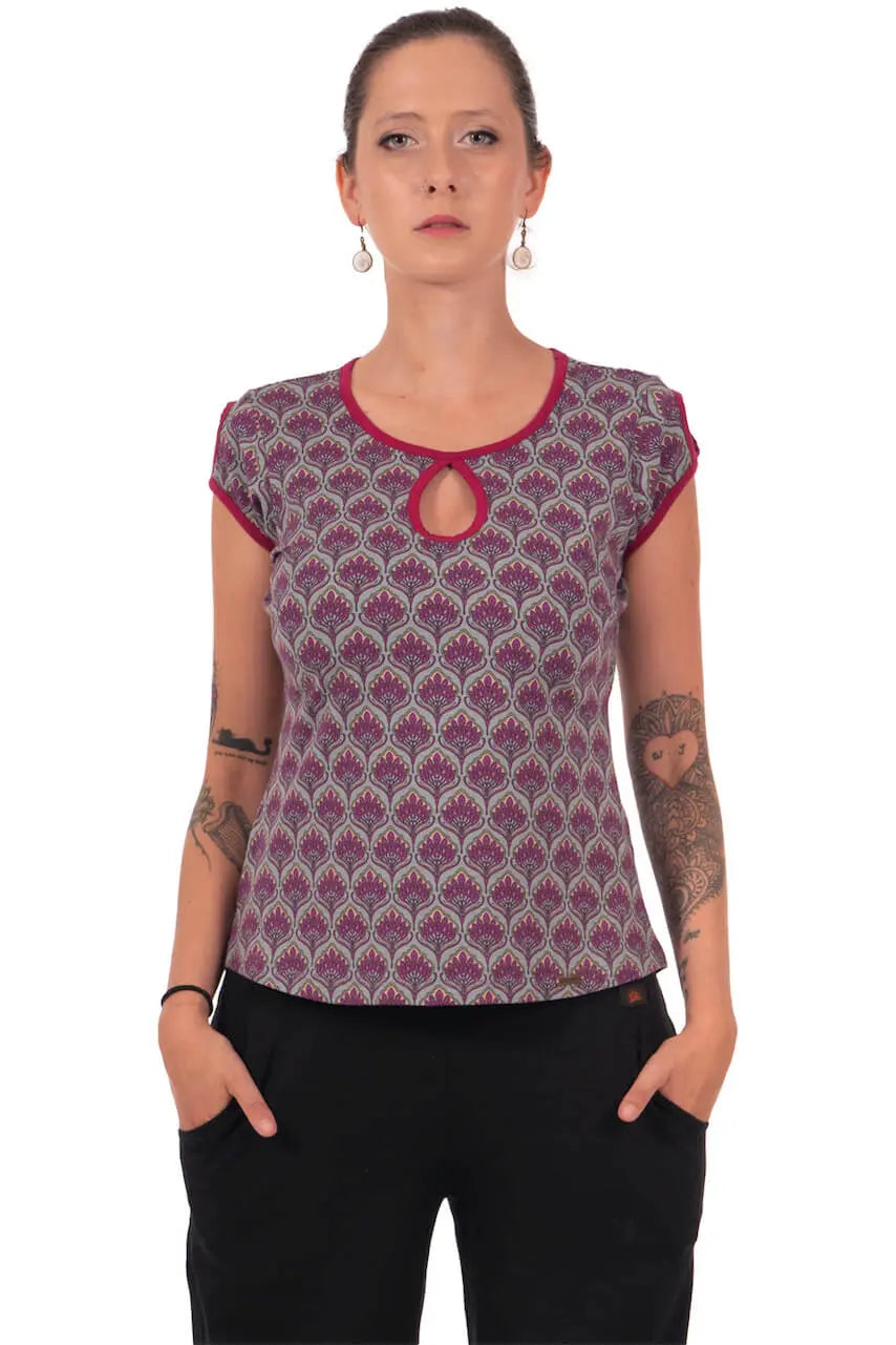 Chapati Design Shirt Tiziana Bio Baumwolle Kleidung Online