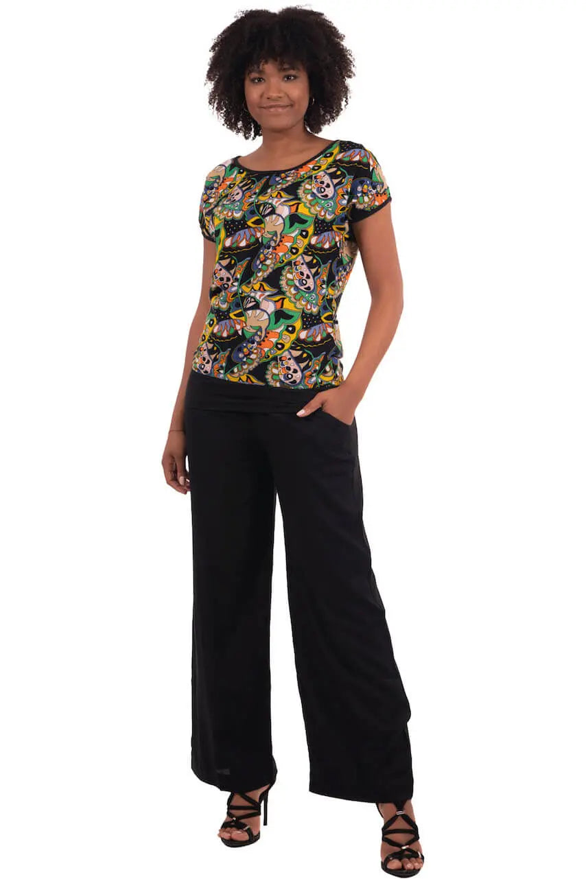 Chapati Design Shirt Taranee Ecovero Kleidung Online