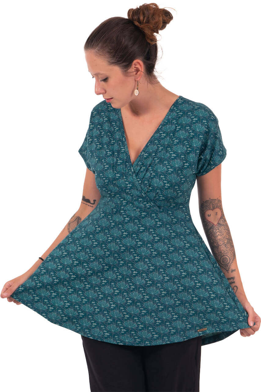 Chapati Design Shirt Kleid Tanaz Bio-Baumwolle Kleidung Online