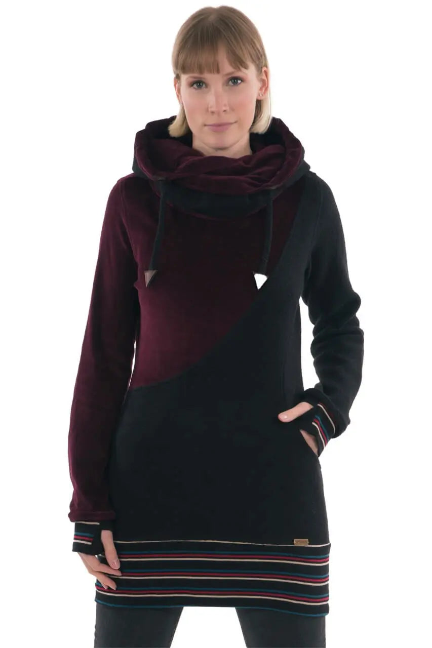 Chapati Samt Pullover Biobaumwolle