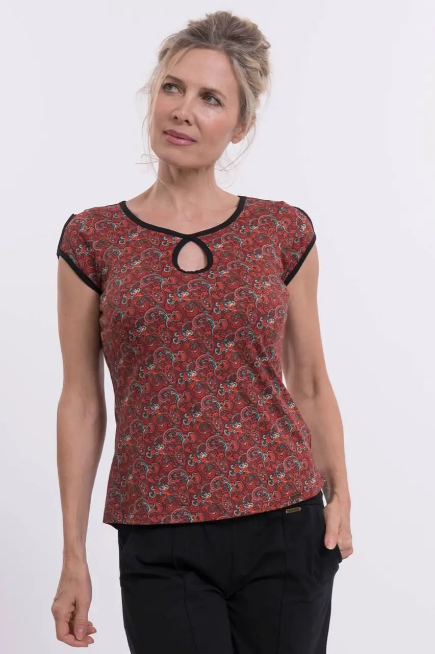 Chapati Design Shirt Tiziana Bio Baumwolle Kleidung Online