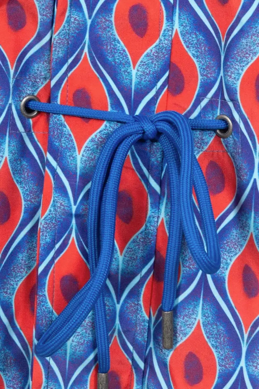 Chapati Bunter Regenmantel Rainy recyceltes Polyester