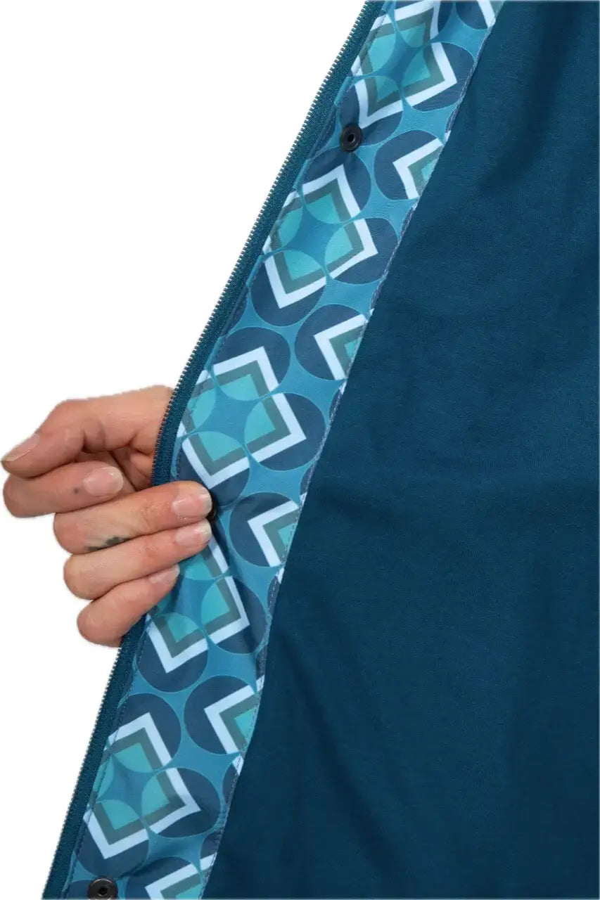 Chapati Bunter Regenmantel Rainy recyceltes Polyester