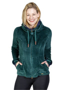 Chapati Samt-Jacke Jessy – Bio-Baumwolle, tailliert & wandelbare Kapuze