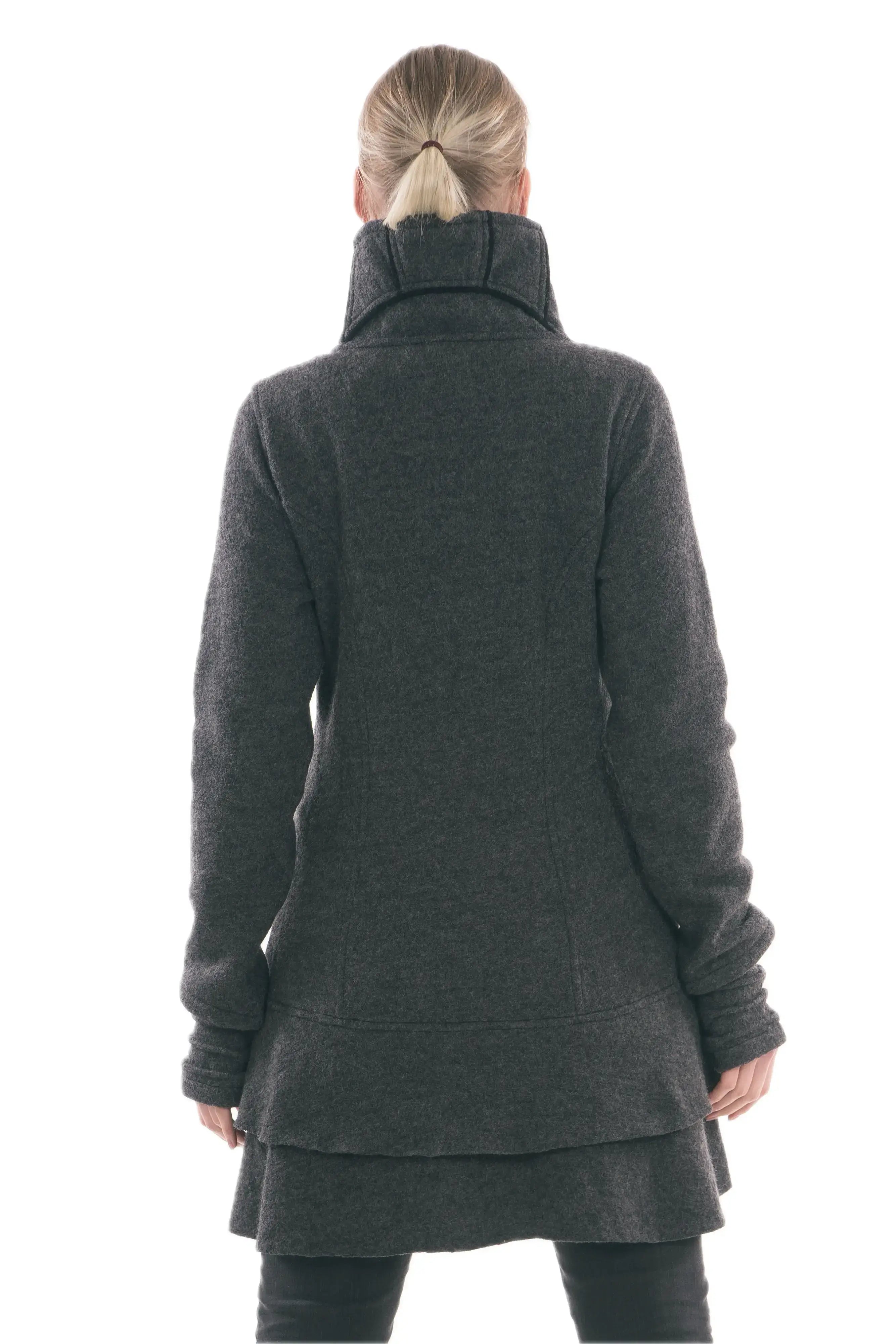 Chapati Merino-Wollmantel Malou tailliert, mulesingfrei & elegant