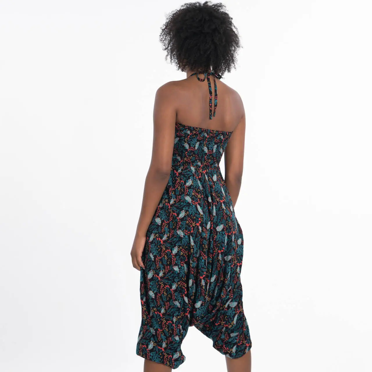 Chapati design Jumpsuit Pumphose Sommer Latzhose