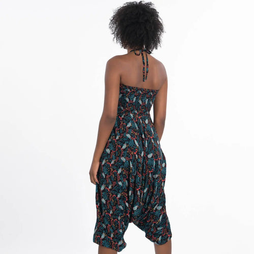 Chapati design Jumpsuit Pumphose Sommer Latzhose
