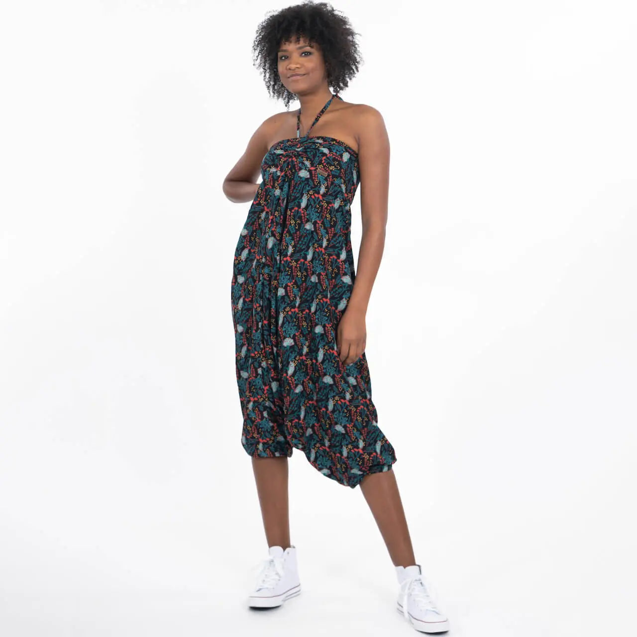 Chapati design Jumpsuit Pumphose Sommer Latzhose