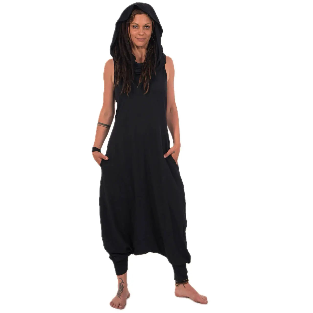 Chapati design Jumper Overall Uni ärmellos Jumpsuit