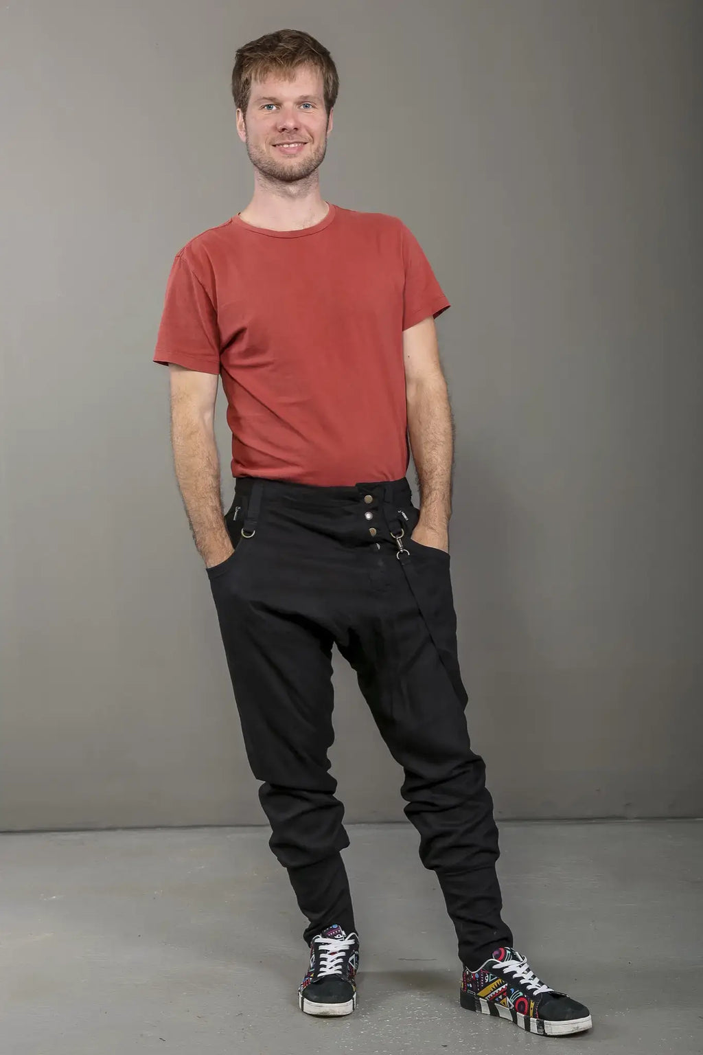 Chapati Steampunk Baumwollhose Hakim – Bio & einzigartig