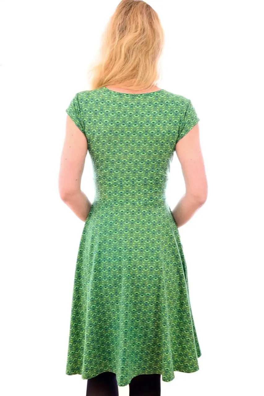 Chapati knielanges Kleid Dorsa Elegant, Bio GOTS, Komfort