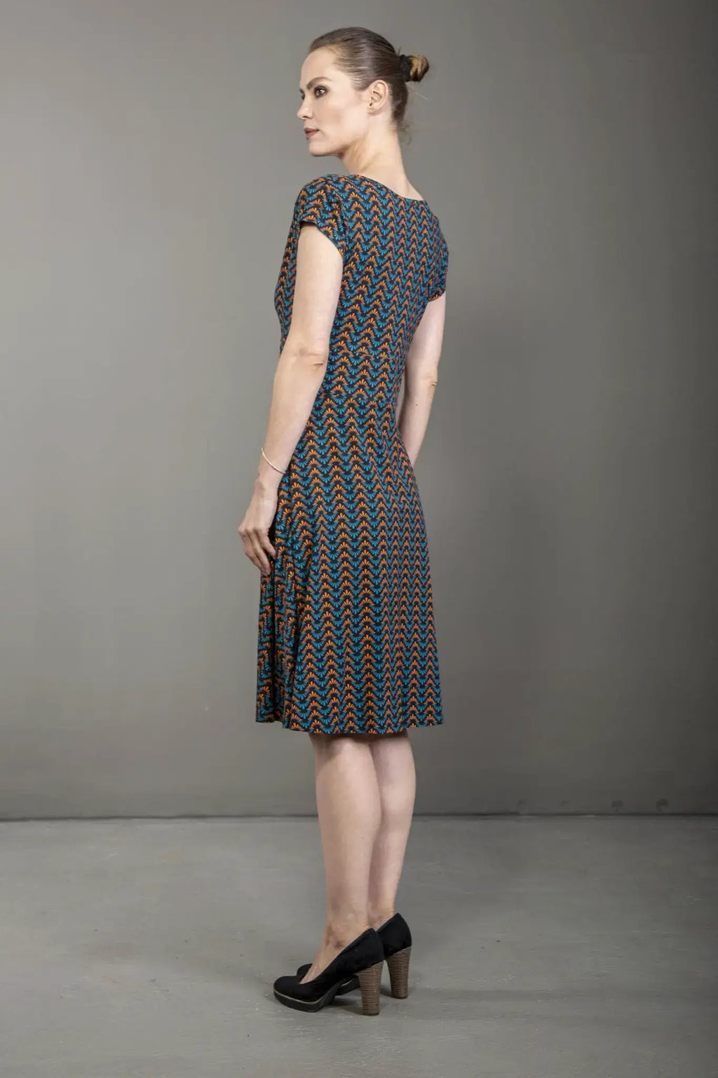 Chapati Sommerkleid Dragana – Bio GOTS Jersey, luftig & elegant