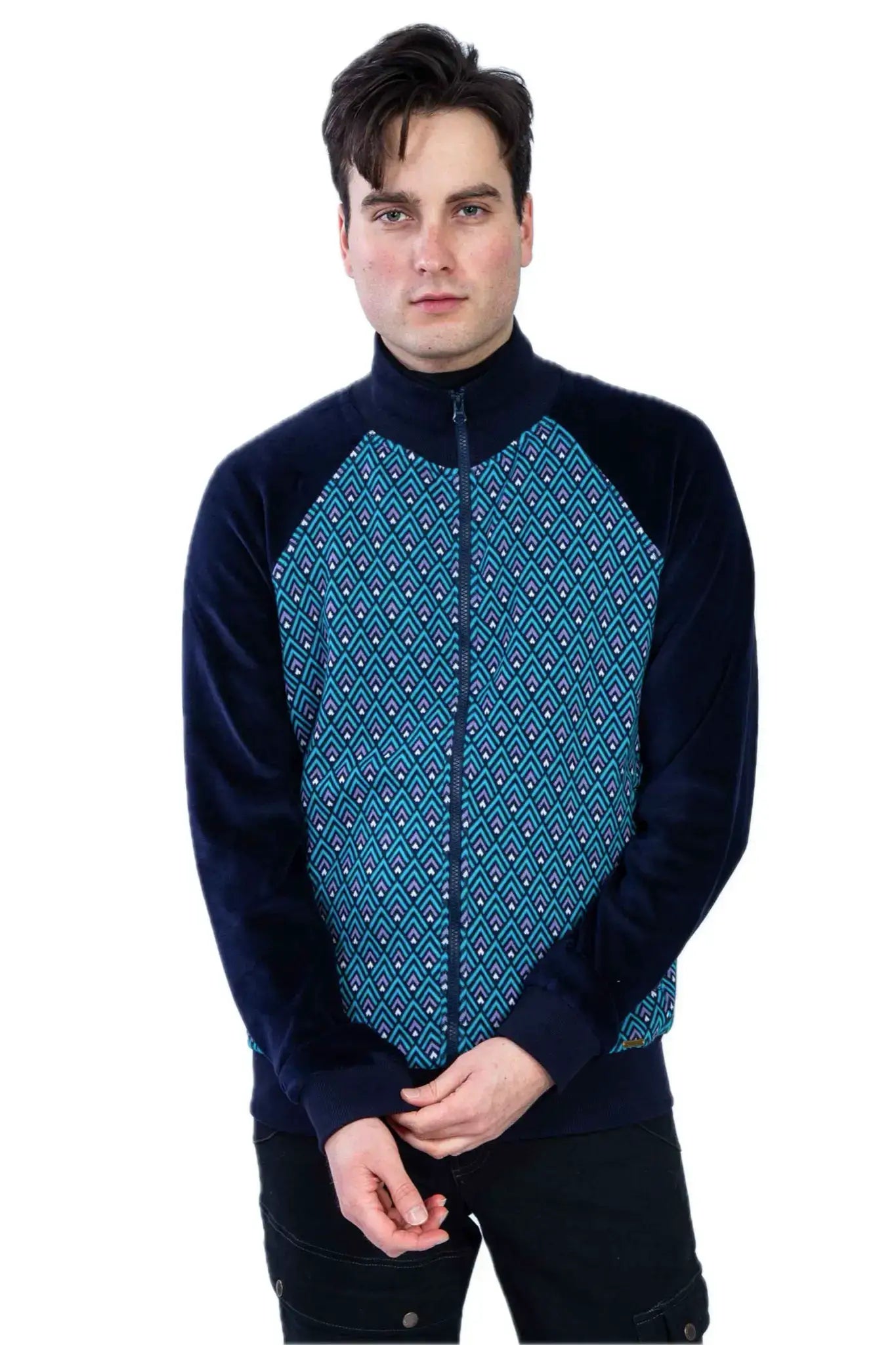Chapati Design Strickjacke James – Herrenjacke Bio-Baumwolle