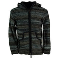 Männer Strickjacke Kapuze Goa Psyshop