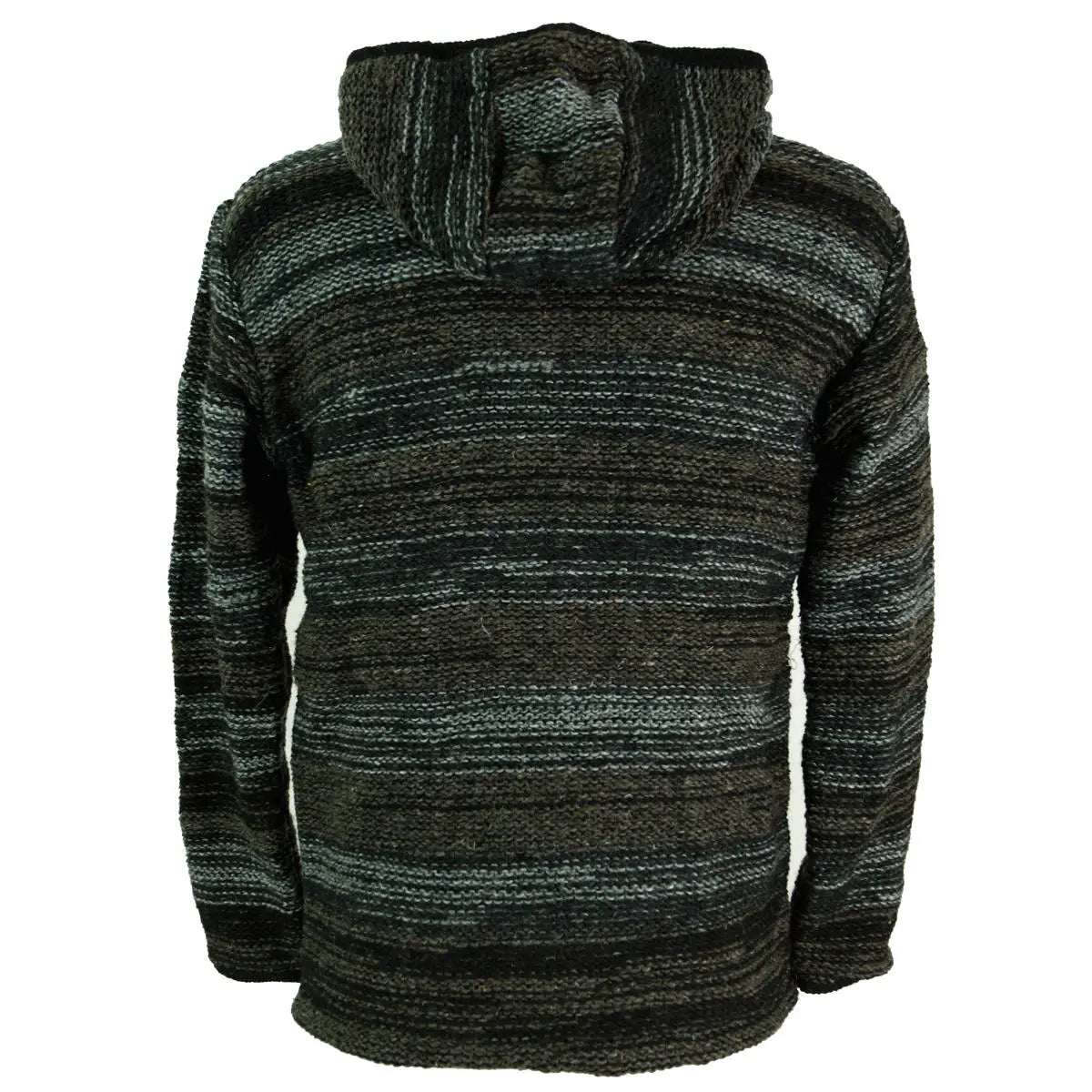 Männer Strickjacke Kapuze Goa Psyshop