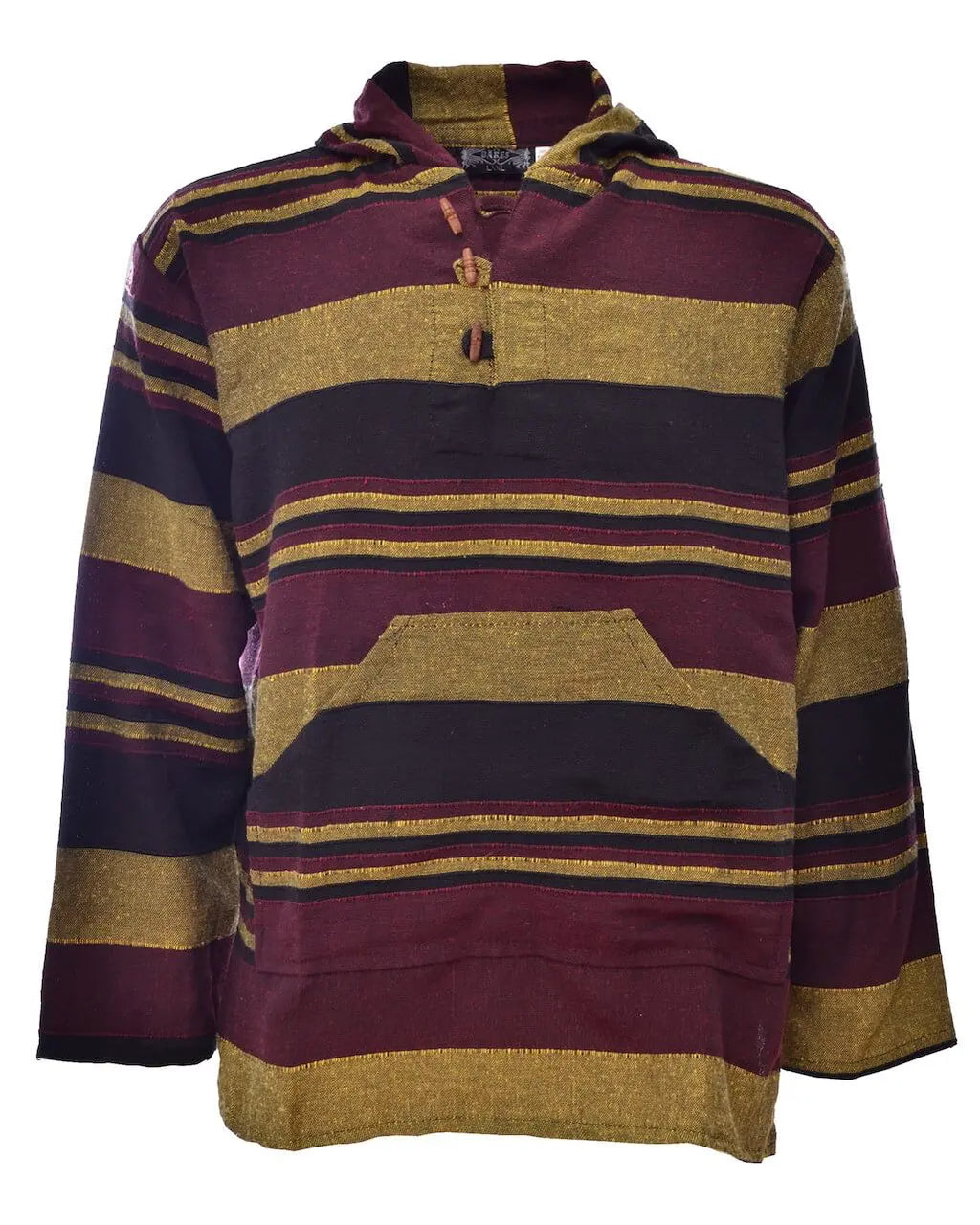Kerala Hoody, grobe Baumwolle - grobe Kerala Baumwolle