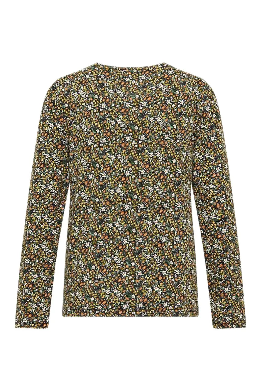 Tranquillo Jersey-Shirt mit V-Ausschnitt Bio-Baumwolle