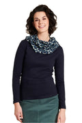 Tranquillo Jersey-Pulli großer Kragen