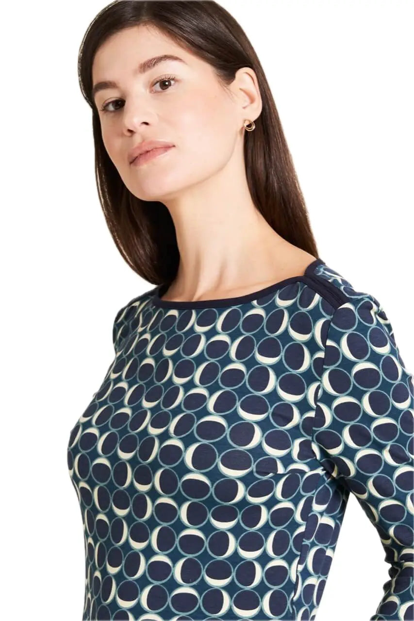 Tranquillo Jersey-Shirt im Retro Look