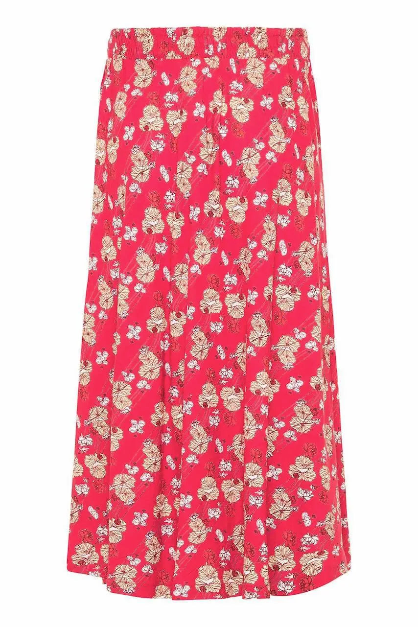 Tranquillo beschwingter A-Linien Rock Midi Sommer EcoVero