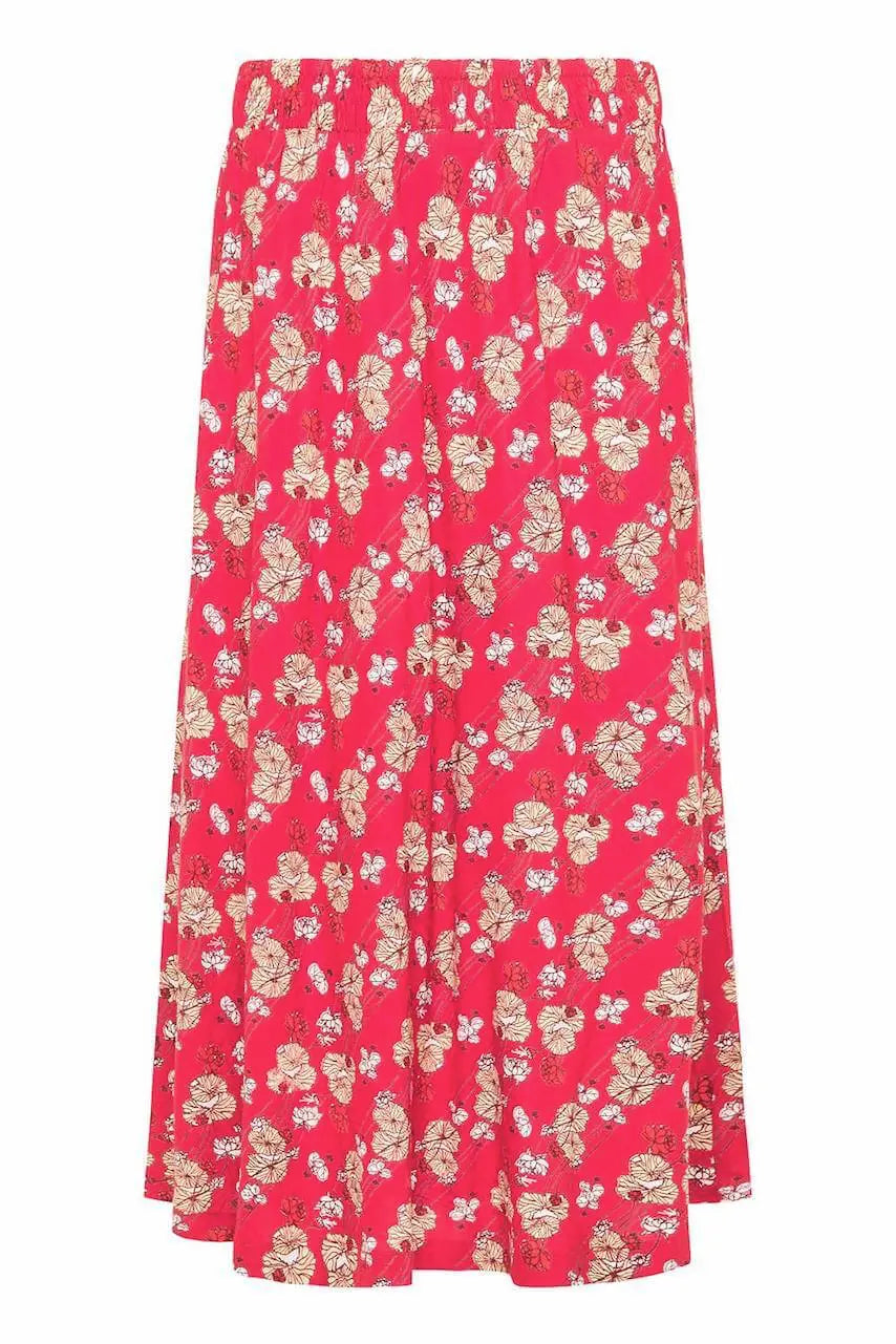 Tranquillo beschwingter A-Linien Rock Midi Sommer EcoVero