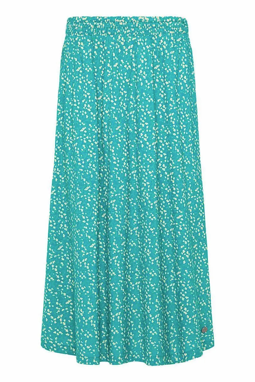 Tranquillo beschwingter A-Linien Rock Midi Sommer EcoVero