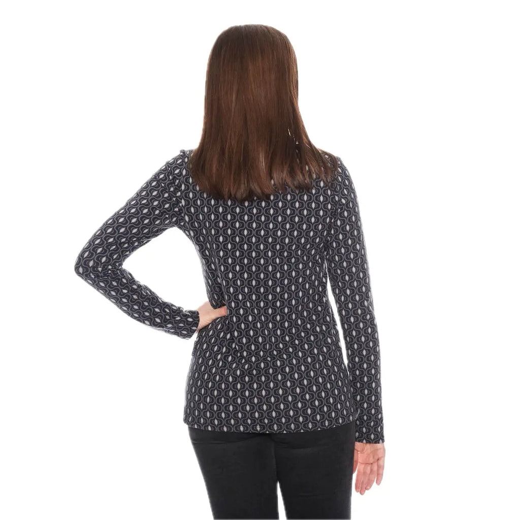 Moshiki Longsleeve Allover gemustert