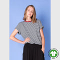 Moshiki gestreiftes T-Shirt