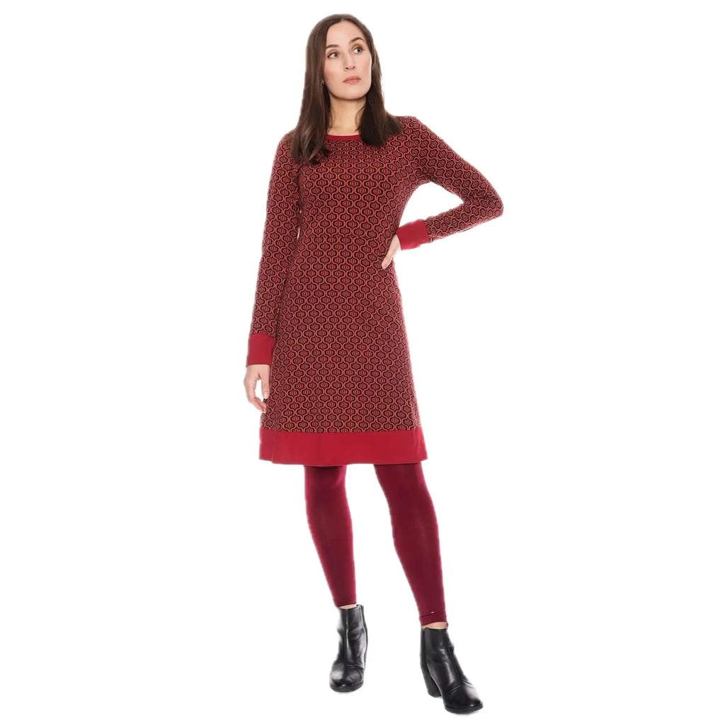 Moshiki langärmliges Herbstkleid Tunica Bio-Baumwolle