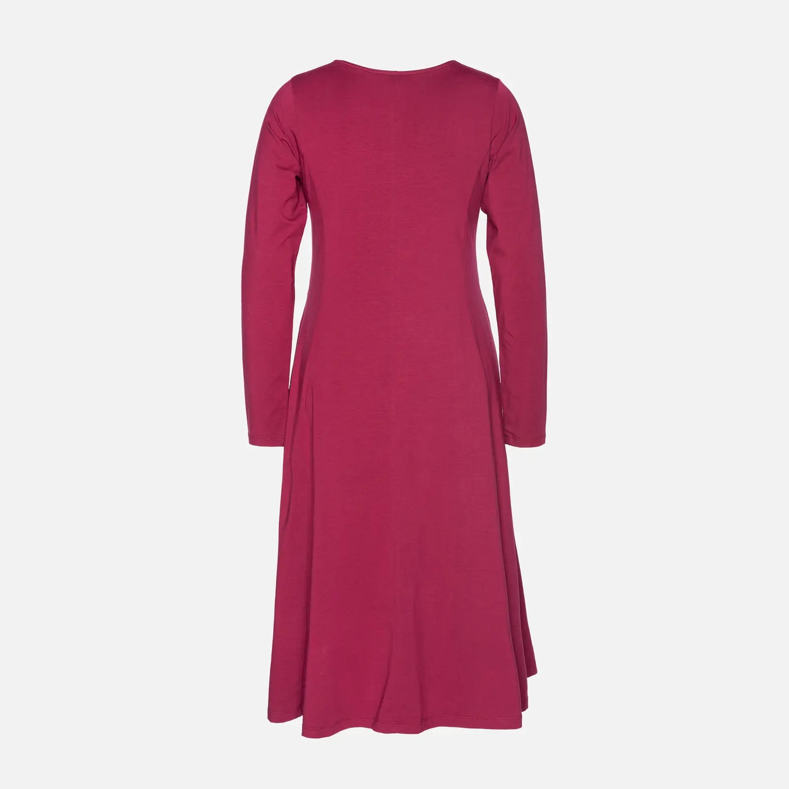 Moshiki lässiges Basic Longsleeve Kleid