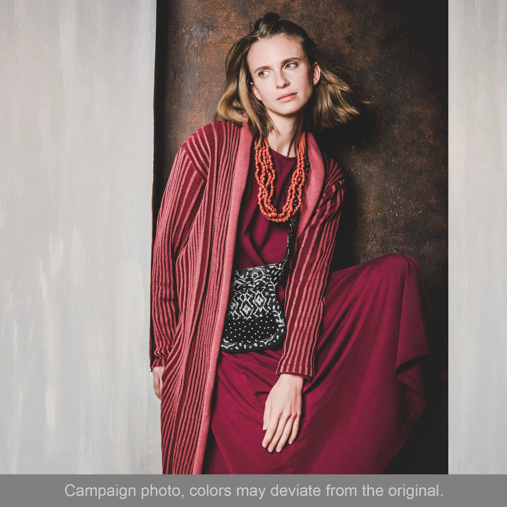Moshiki lässiges Basic Longsleeve Kleid
