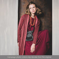 Moshiki lässiges Basic Longsleeve Kleid