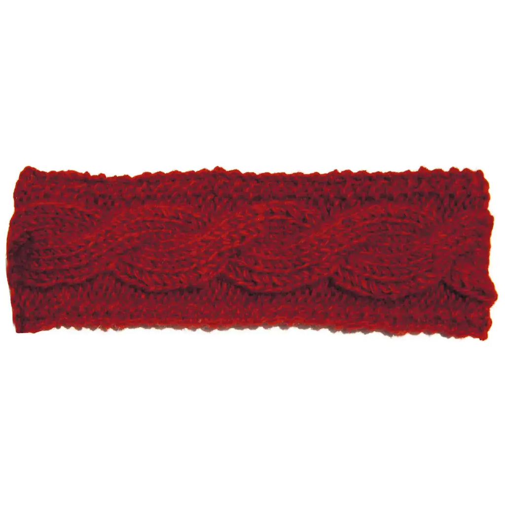 Wollstrick Stirnband Ashley Fleecefutter Goa-Style Nepal Strick