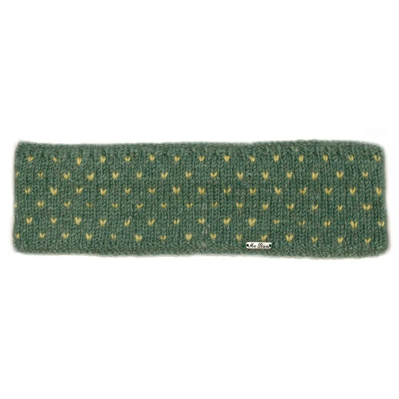 Wollstrick Stirnband Nadja Fleecefutter Goa-Style Nepal Strick