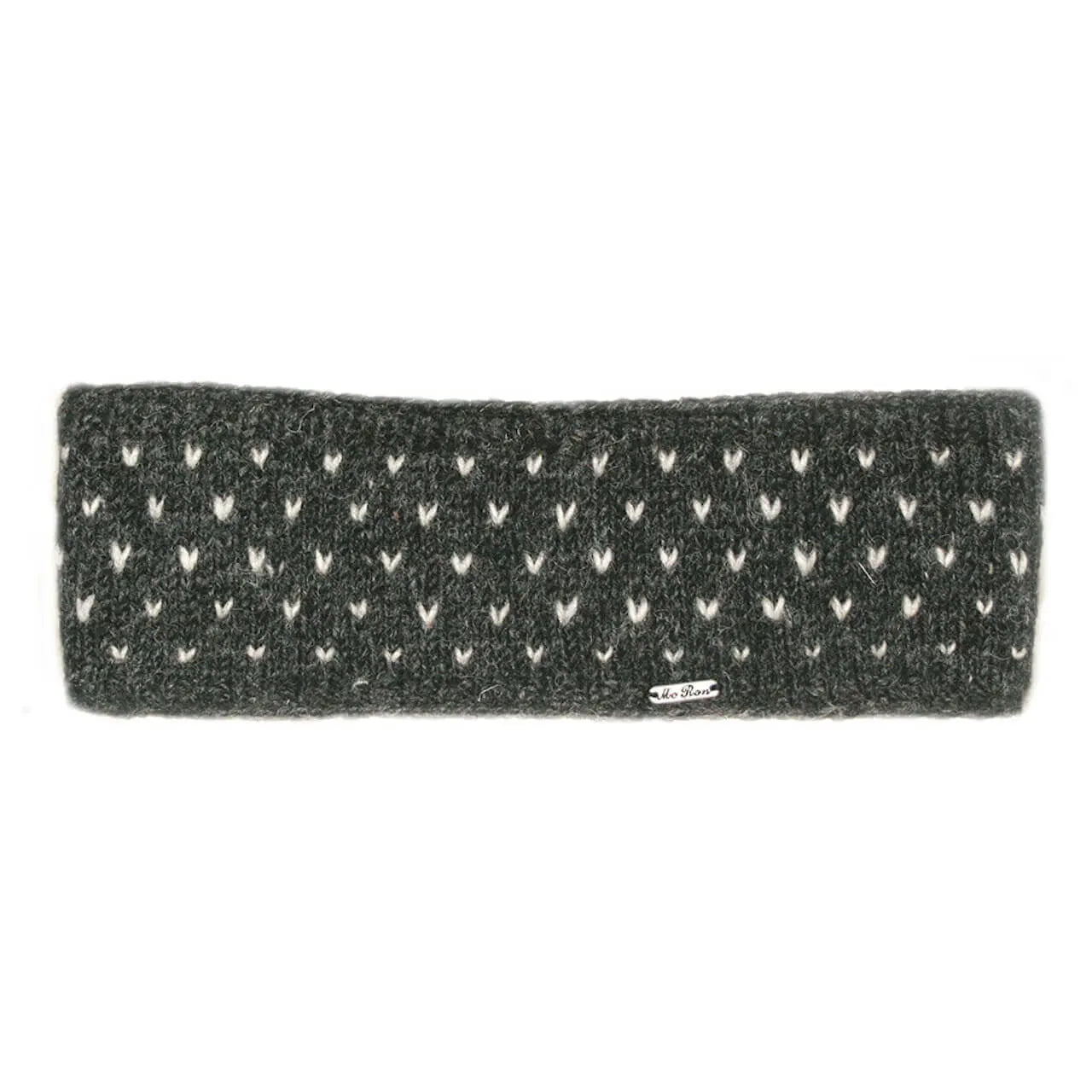 Wollstrick Stirnband Nadja Fleecefutter Goa-Style Nepal Strick